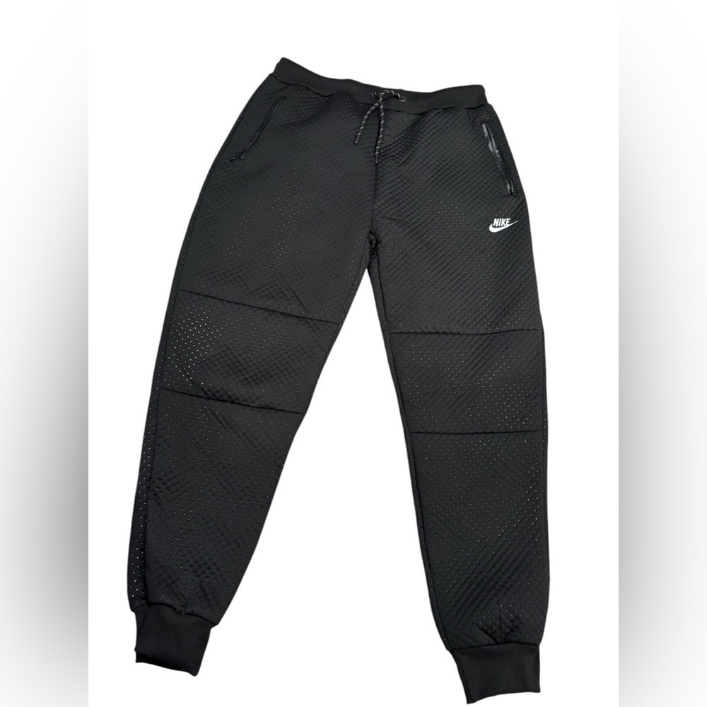 Men's Textured Heat Tech Cold Weather Black Jogger Size XL - Retail 129!
